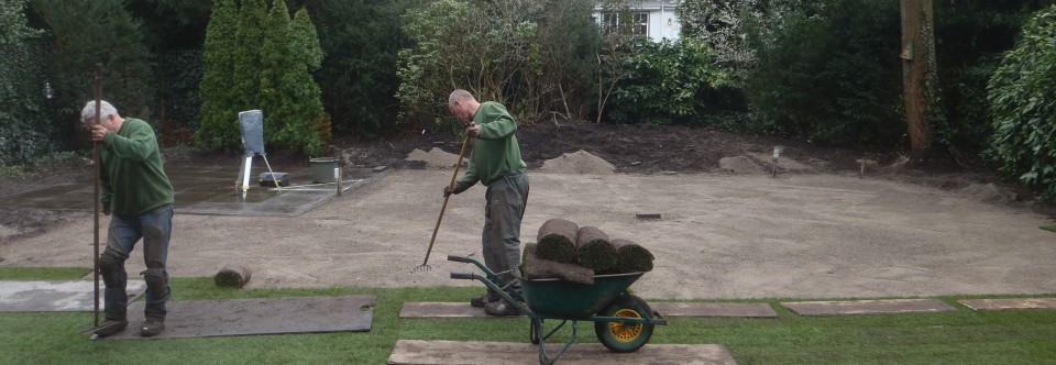 Aanleg: Daar is uw nieuwe tuin!